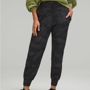 Lululemon Black Camo Joggers